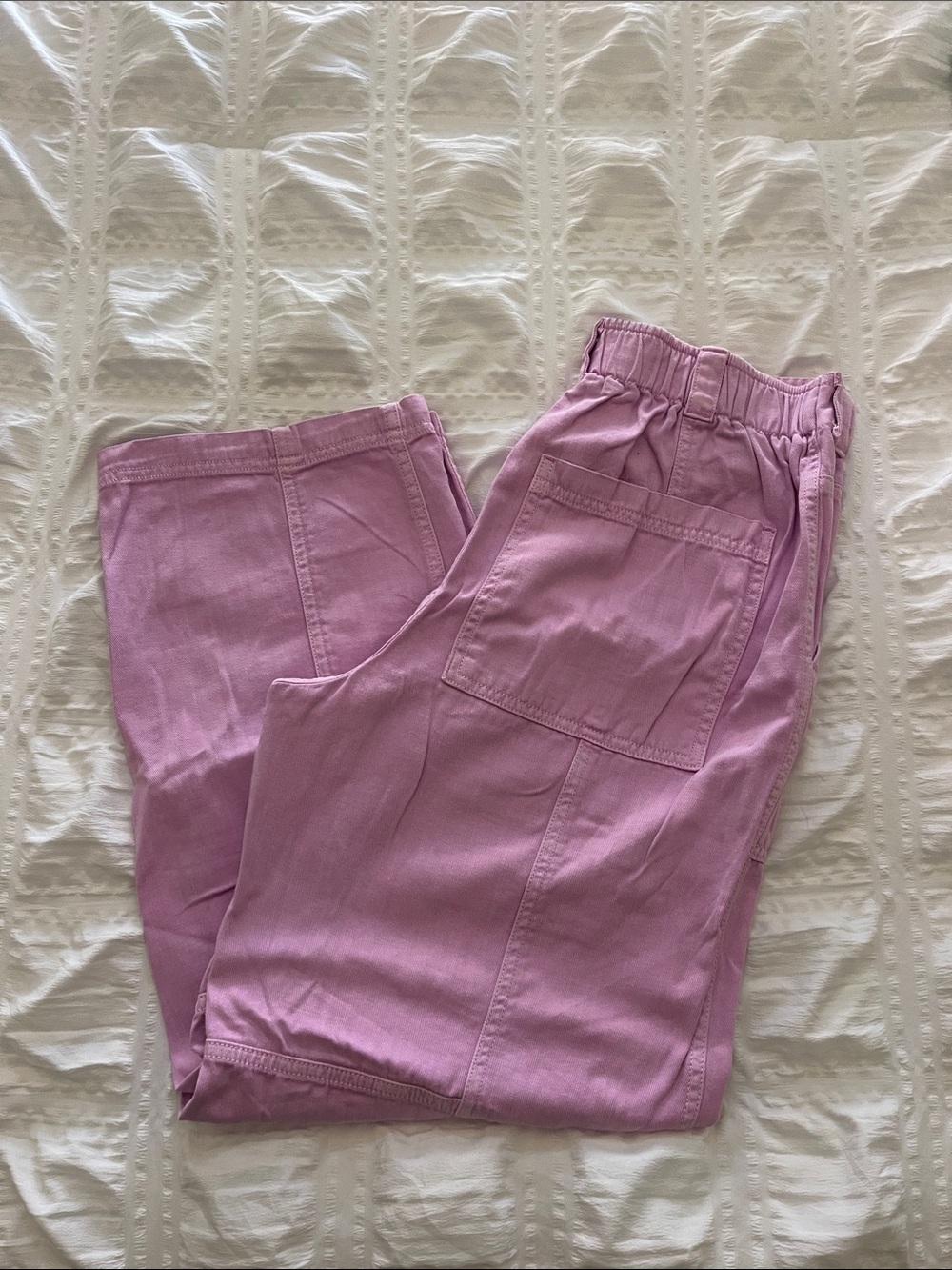 Universal Thread Lilac Elastic Waist Utility Pants